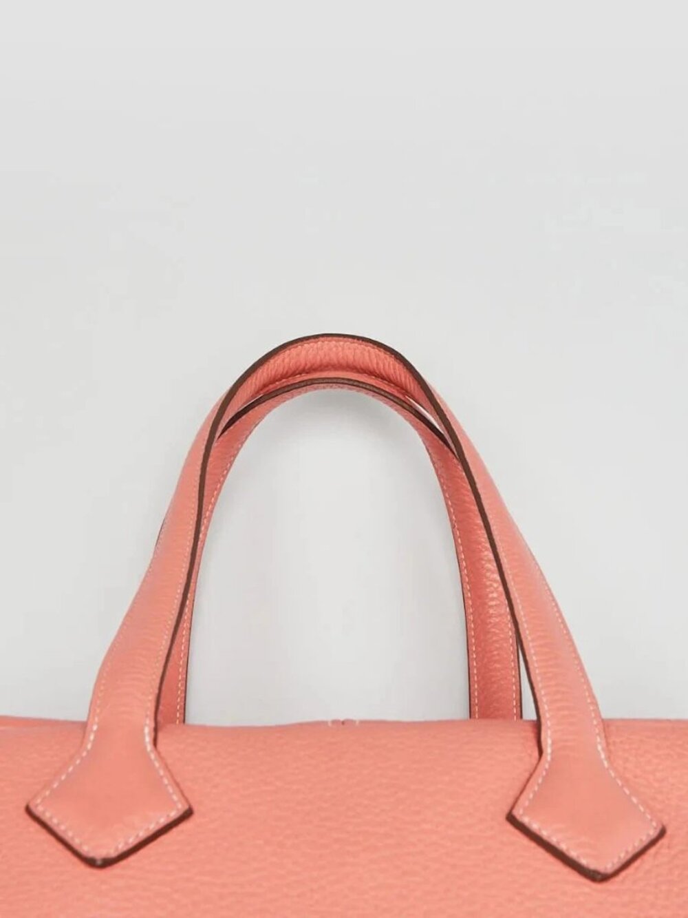 Hermes 35cm Crevette Clemence Leather Victoria II Bag - Picture 10 of 12